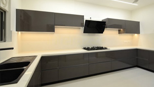 Laminated Modular Kitchen   Manufacturers in Prahladnagar