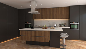 Fully Customized Modular Kitchen Manufacturer