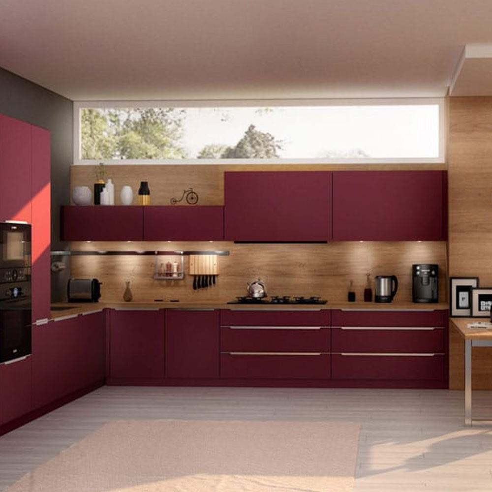 Lacquered Modular Kitchen Manufacturer in Ahmedabad